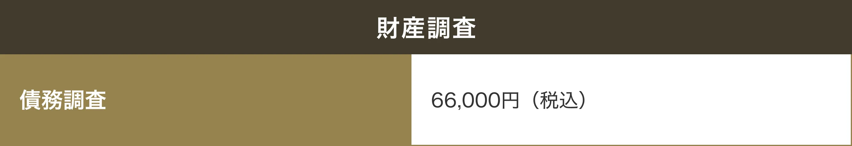 財産調査